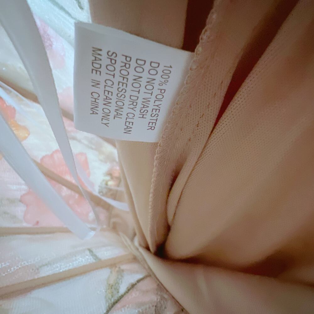 Mac Duggal Sequin Floral Embroidered Bustier Gown NWT - Picture 6 of 8